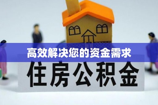 山阴高效解决您的资金需求