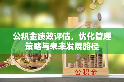 山阴公积金绩效评估，优化管理策略与未来发展路径