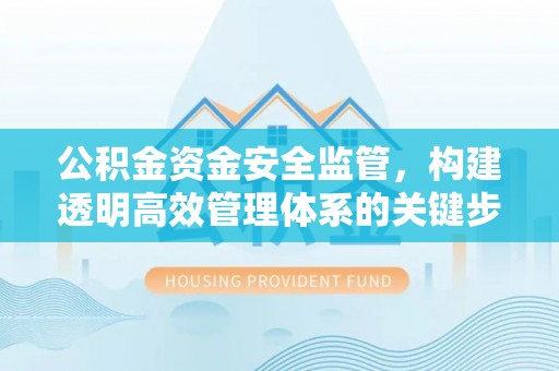 山阴公积金资金安全监管，构建透明高效管理体系的关键步骤
