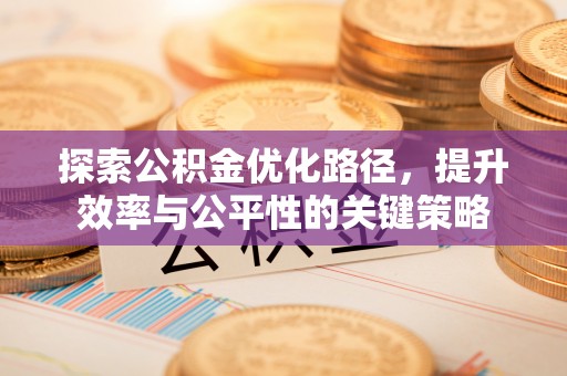 山阴探索公积金优化路径，提升效率与公平性的关键策略