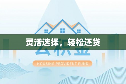 山阴灵活选择，轻松还贷