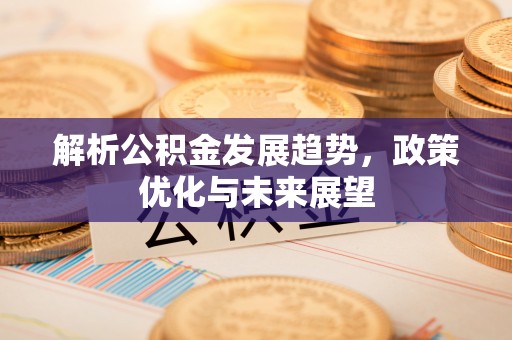 山阴解析公积金发展趋势，政策优化与未来展望