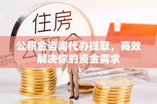 山阴公积金咨询代办提取，高效解决你的资金需求