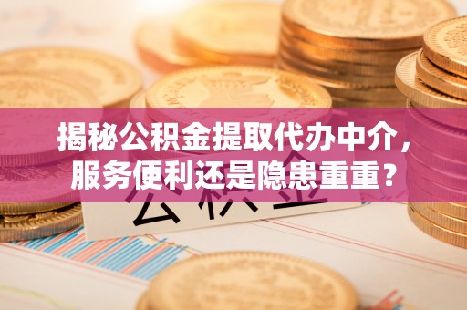 山阴揭秘公积金提取代办中介，服务便利还是隐患重重？