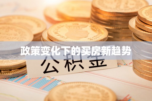 山阴政策变化下的买房新趋势