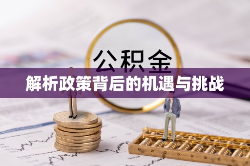 山阴解析政策背后的机遇与挑战