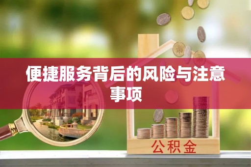 山阴便捷服务背后的风险与注意事项